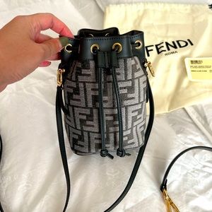 Fendi Mon Tresor Gray Bag